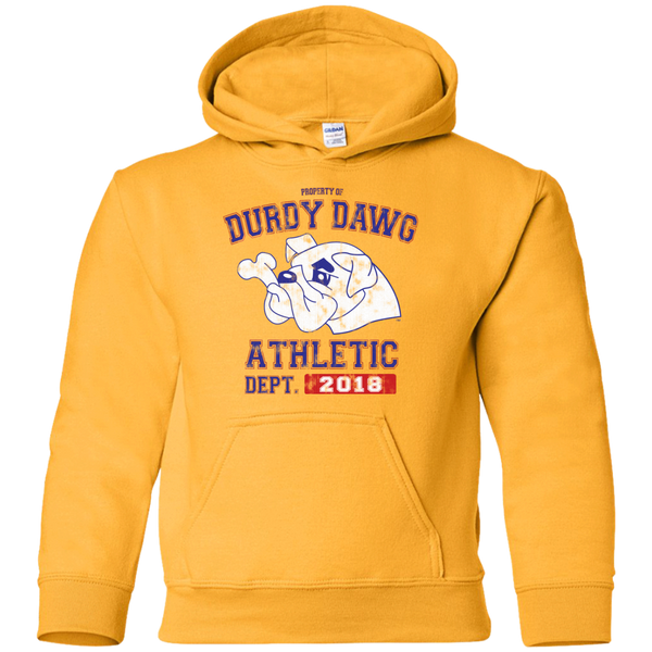 Durdy Dawg G185B Gildan Youth Pullover Hoodie