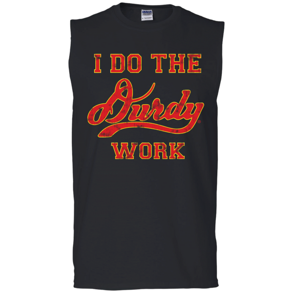 Durdy Work Gildan Men's Ultra Cotton Sleeveless T-Shirt