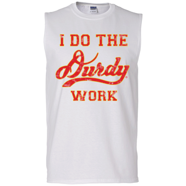 Durdy Work Gildan Men's Ultra Cotton Sleeveless T-Shirt