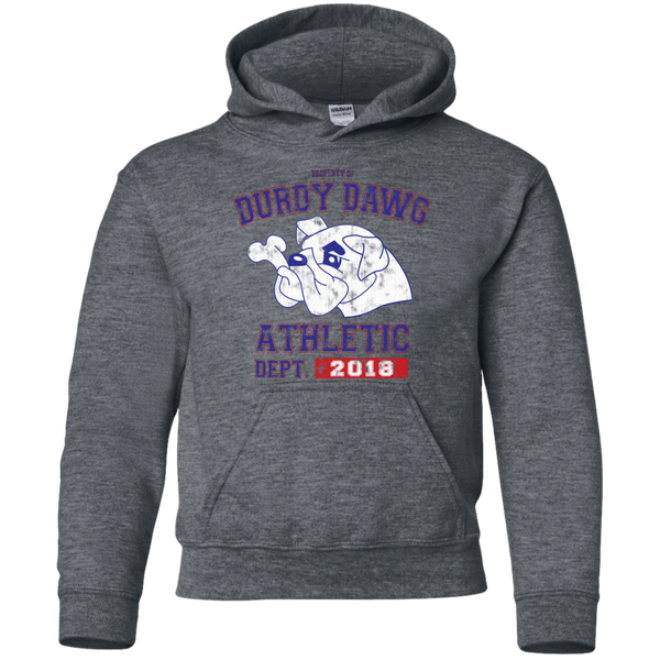 Durdy Dawg G185B Gildan Youth Pullover Hoodie