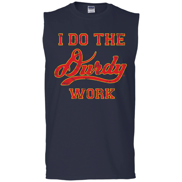 Durdy Work Gildan Men's Ultra Cotton Sleeveless T-Shirt