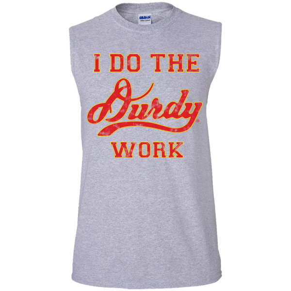 Durdy Work Gildan Men's Ultra Cotton Sleeveless T-Shirt
