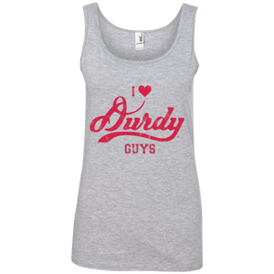 Love Durdy Guys Anvil Ladies' 100% Ringspun Cotton Tank Top