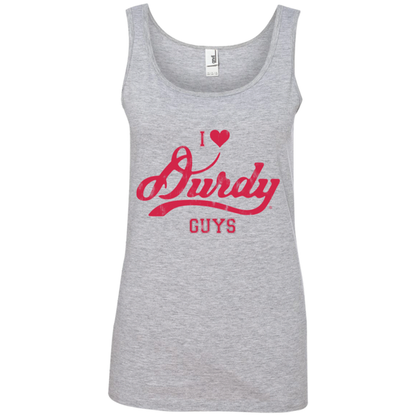 Love Durdy Guys Anvil Ladies' 100% Ringspun Cotton Tank Top