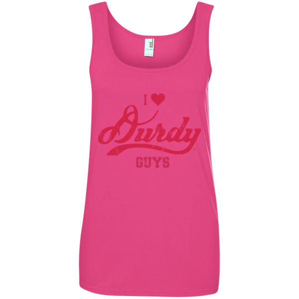 Love Durdy Guys Anvil Ladies' 100% Ringspun Cotton Tank Top