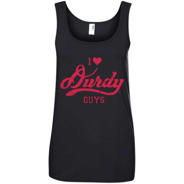 Love Durdy Guys Anvil Ladies' 100% Ringspun Cotton Tank Top