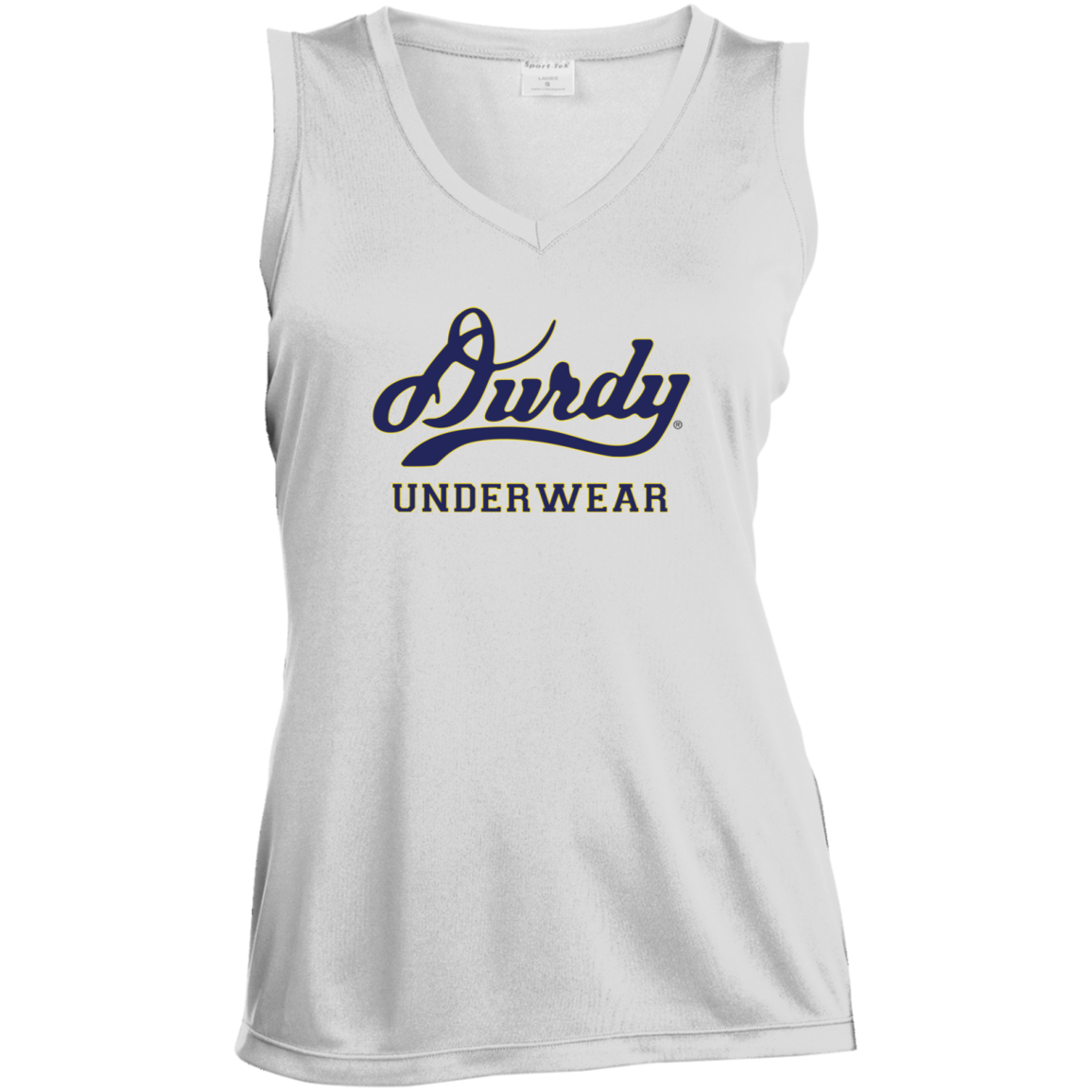 Durdy Underwear Sport-Tek Ladies' Sleeveless Moisture Absorbing V-Neck