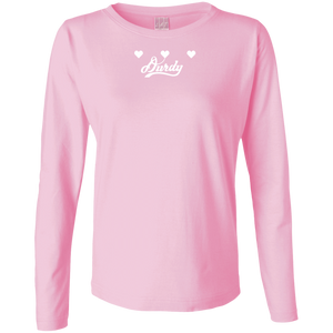 Triple Heart Durdy LAT Ladies' LS Cotton T-Shirt