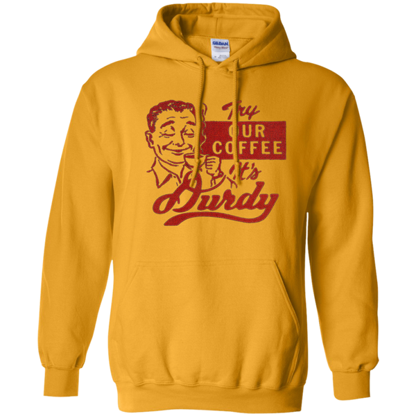 Durdy Coffee Gildan Pullover Hoodie 8 oz.