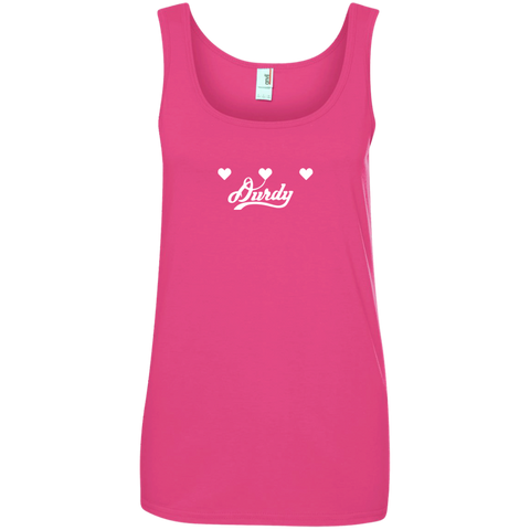 Triple Heart Durdy Anvil Ladies' 100% Ringspun Cotton Tank Top