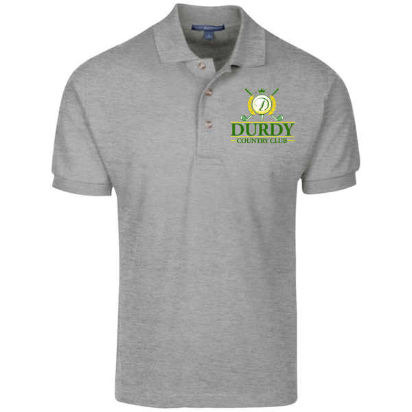 Durdy Country Club Cotton Pique Knit Polo
