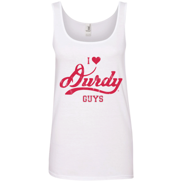 Love Durdy Guys Anvil Ladies' 100% Ringspun Cotton Tank Top