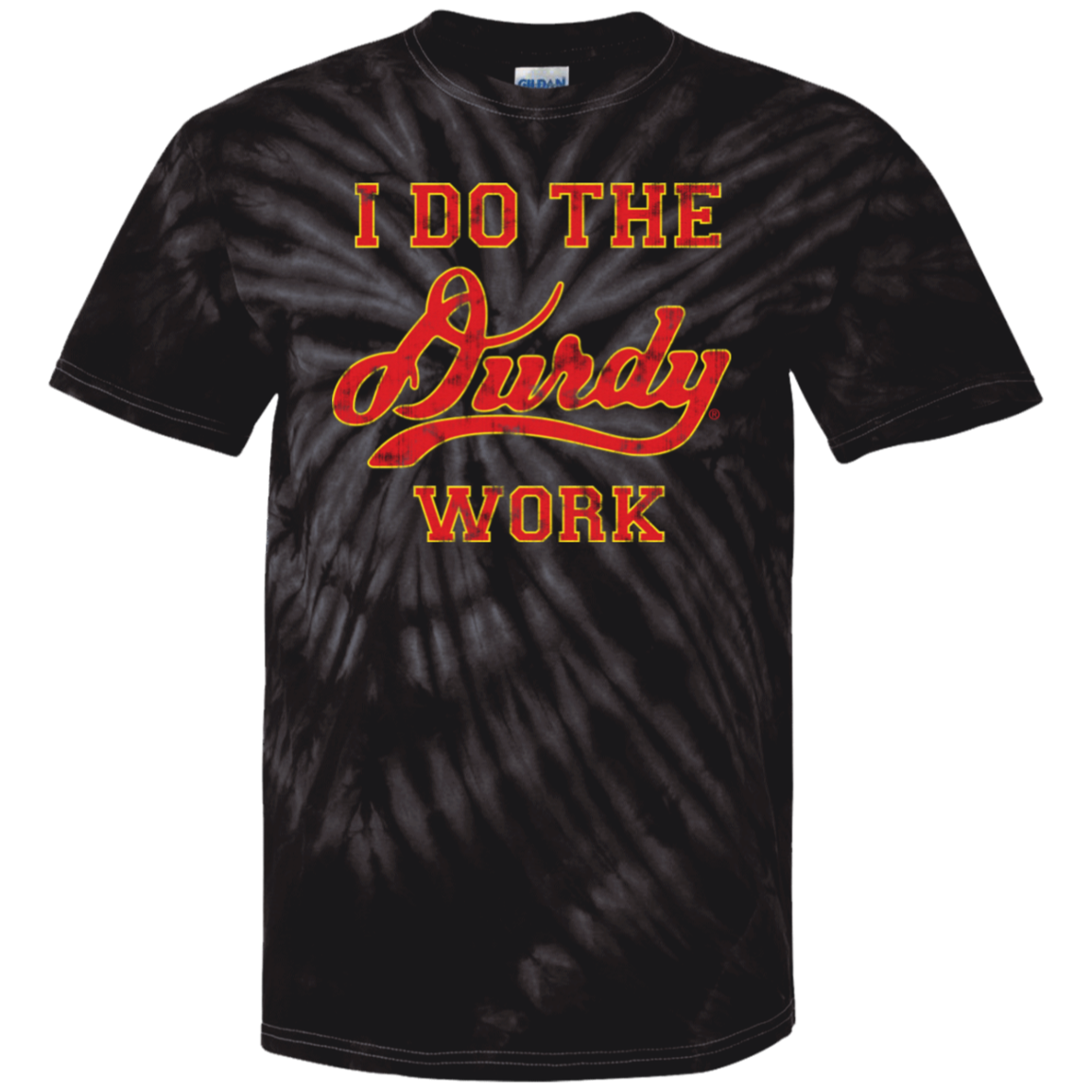 Durdy Work 100% Cotton Tie Dye T-Shirt