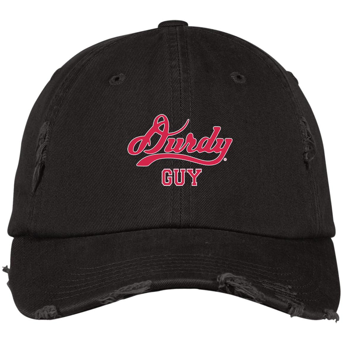 Durdy Guy District Distressed Dad Cap