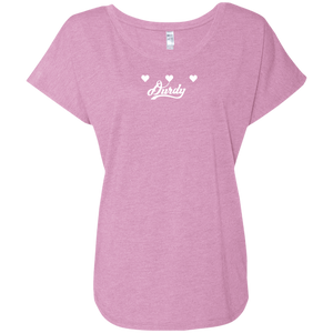 Triple Heart Durdy Next Level Ladies' Triblend Dolman Sleeve