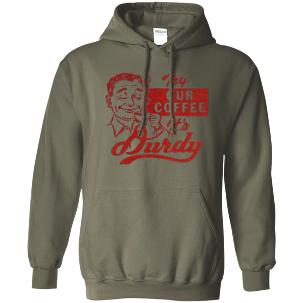 Durdy Coffee Gildan Pullover Hoodie 8 oz.