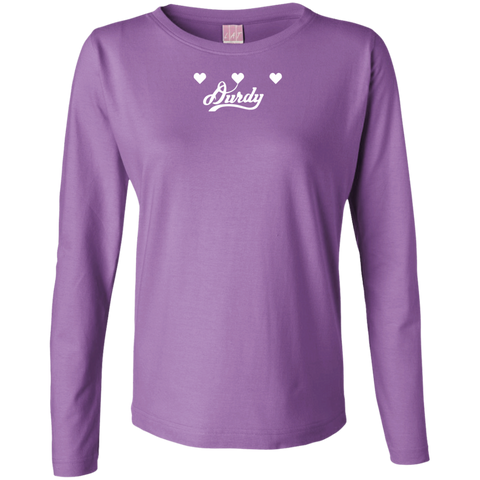 Triple Heart Durdy LAT Ladies' LS Cotton T-Shirt