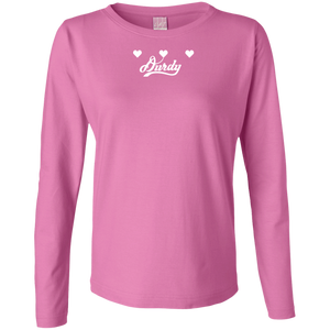 Triple Heart Durdy LAT Ladies' LS Cotton T-Shirt