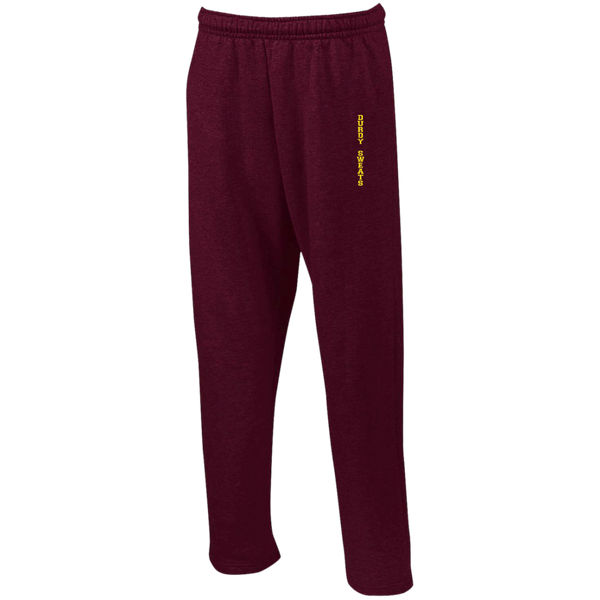 Durdy Sweats Gildan Open Bottom Sweatpants with Pockets