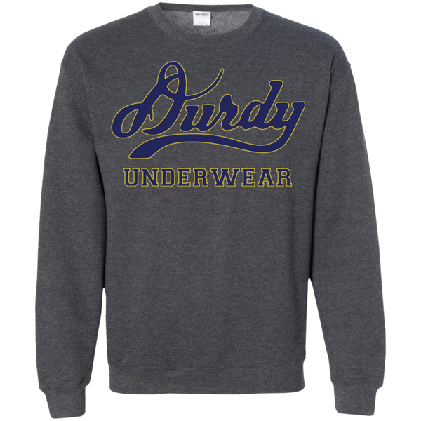 Durdy Underwear Gildan Crewneck Pullover Sweatshirt  8 oz.