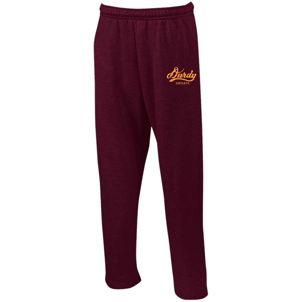 Durdy Sweats Gildan Open Bottom Sweatpants with Pockets