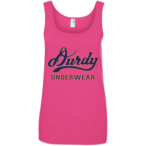 Durdy Underwear Anvil Ladies' 100% Ringspun Cotton Tank Top