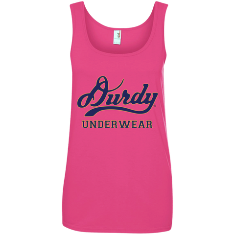 Durdy Underwear Anvil Ladies' 100% Ringspun Cotton Tank Top