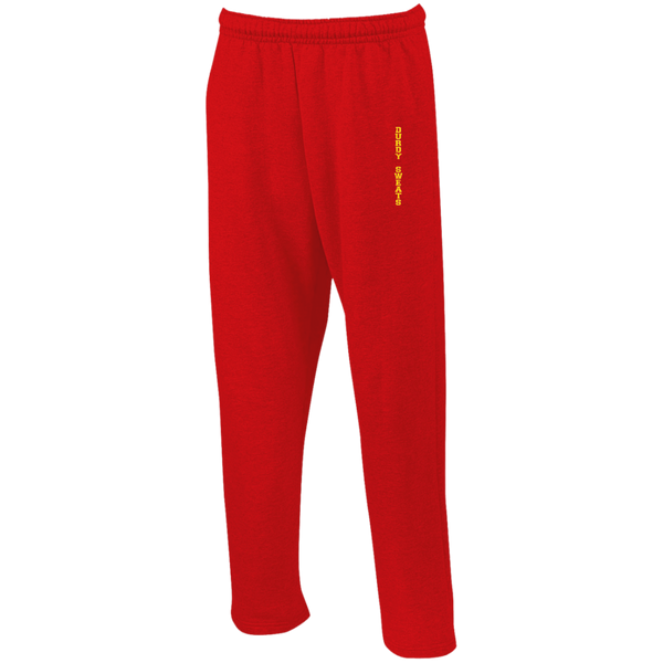 Durdy Sweats Gildan Open Bottom Sweatpants with Pockets