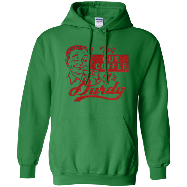 Durdy Coffee Gildan Pullover Hoodie 8 oz.