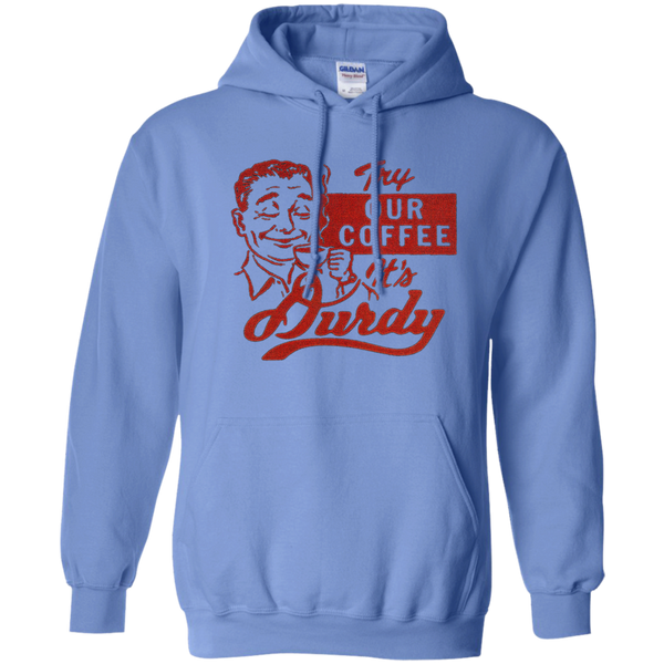 Durdy Coffee Gildan Pullover Hoodie 8 oz.